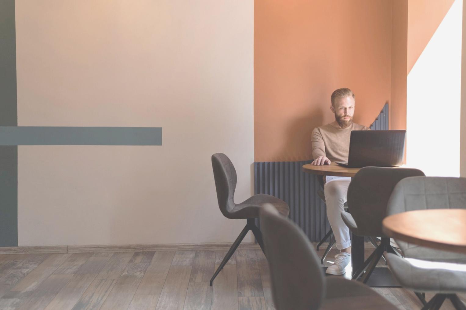 Arbeitssituation während einer Mentoring-Session